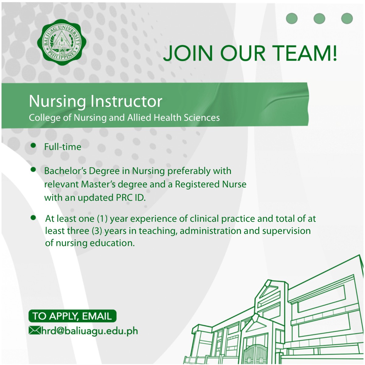 Nursing Instructor
