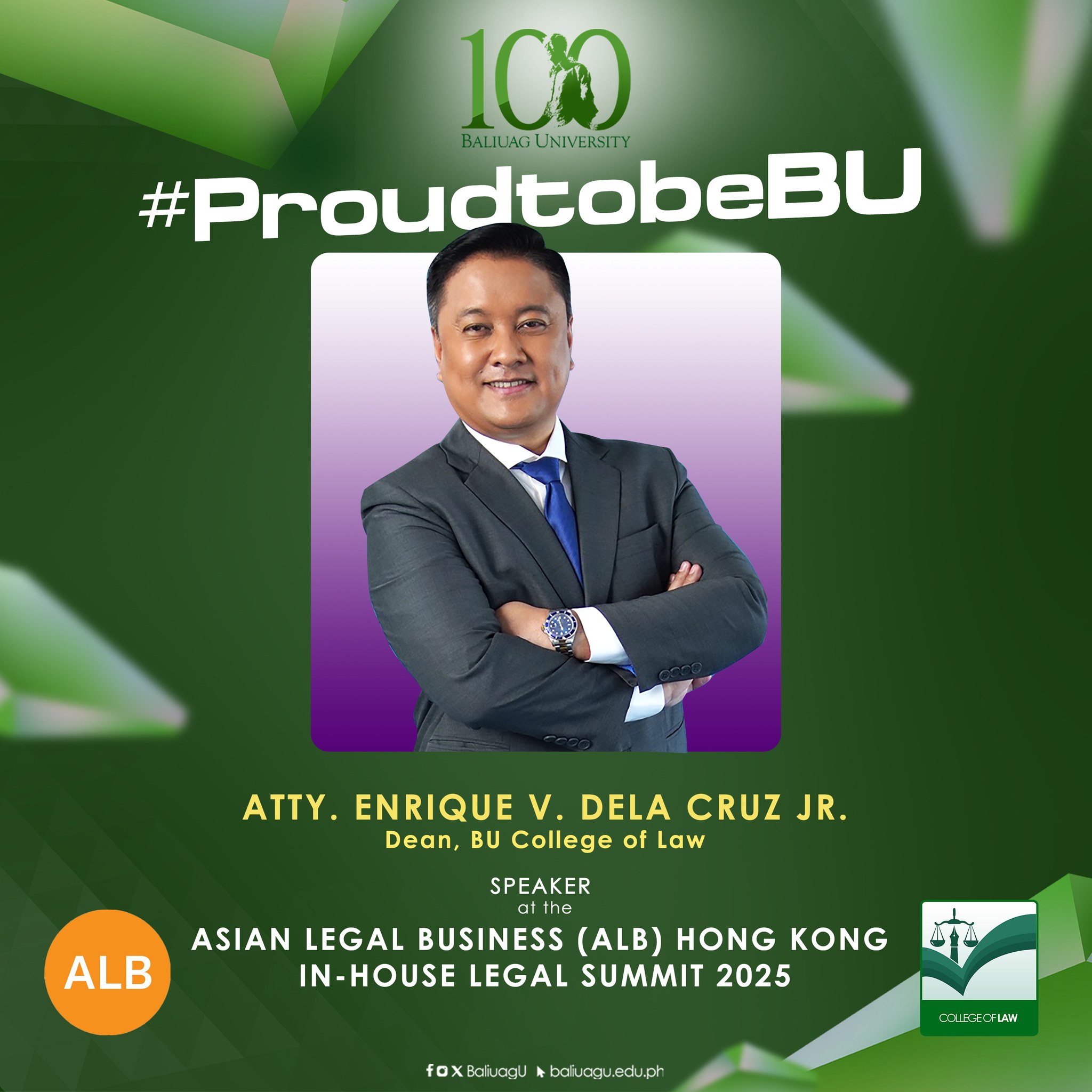 International Speaker - College of Law Dean