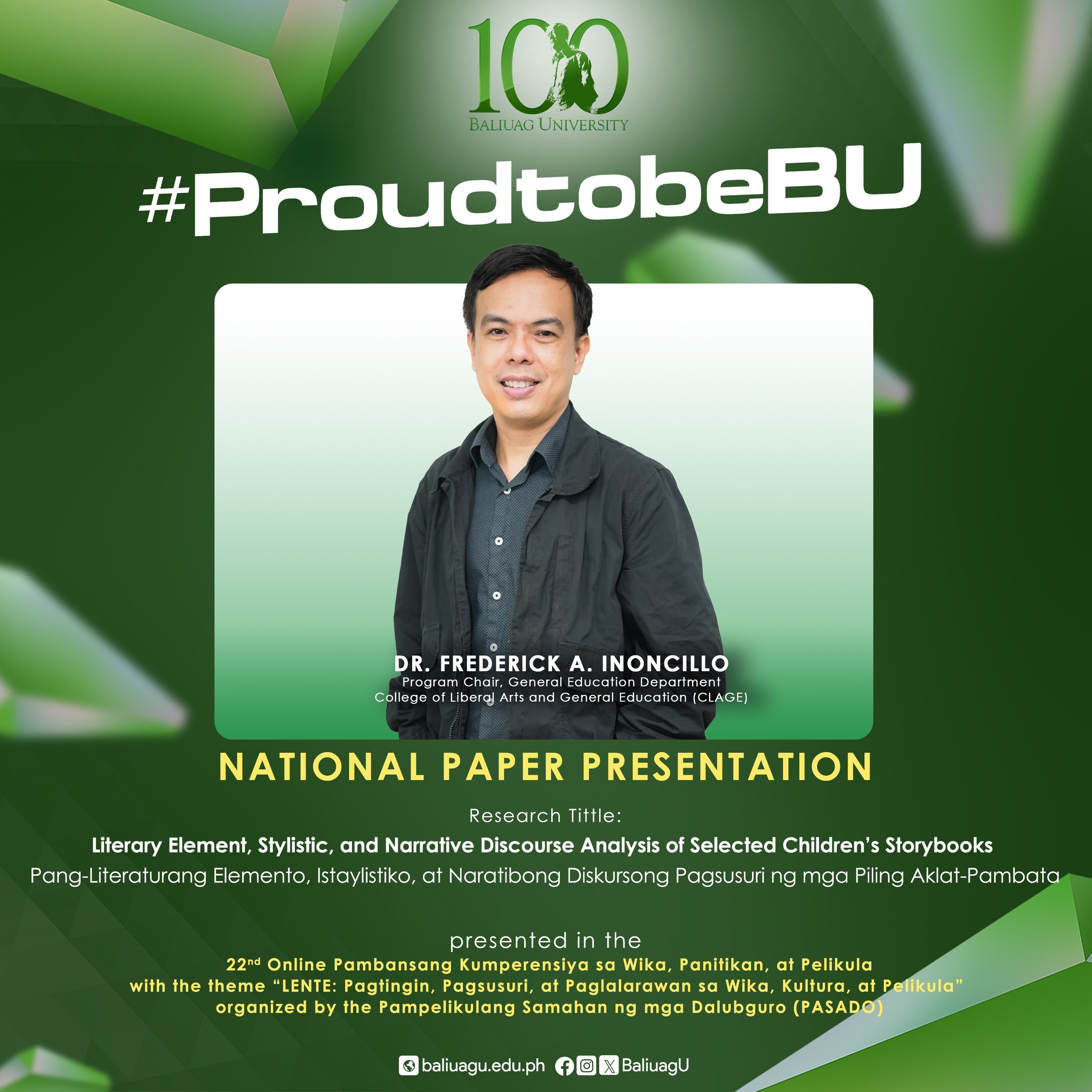 National Research Paper Presentation