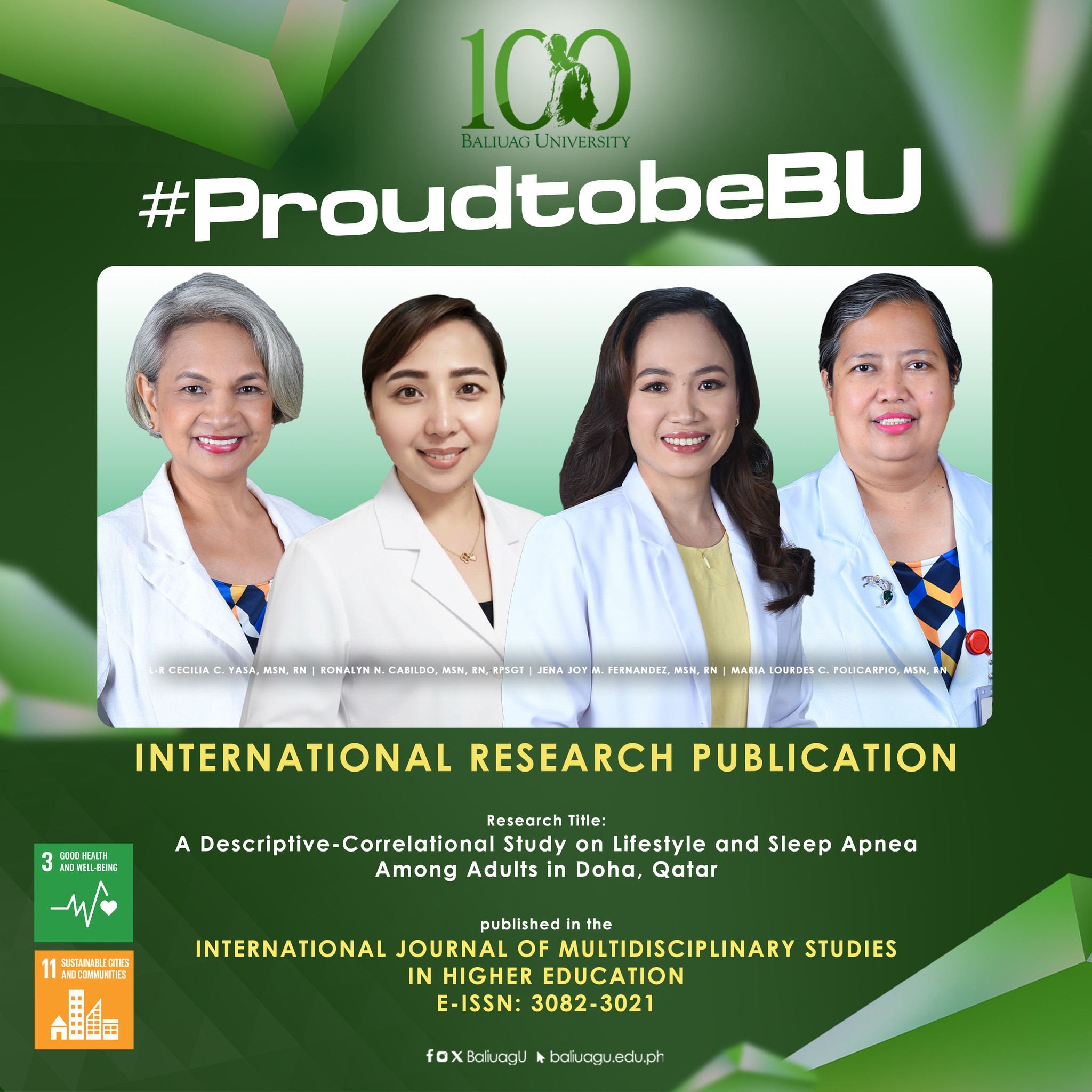 CNAHS International Research Publication